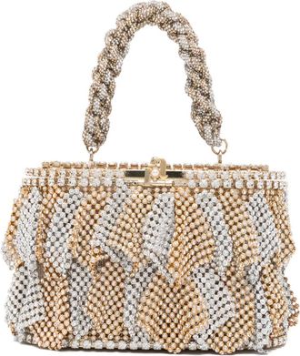 Rosantica Borsa tote Holli Frizz mini - Oro