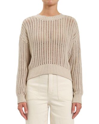 Daze Denim Seaside Open Stitch Sweater