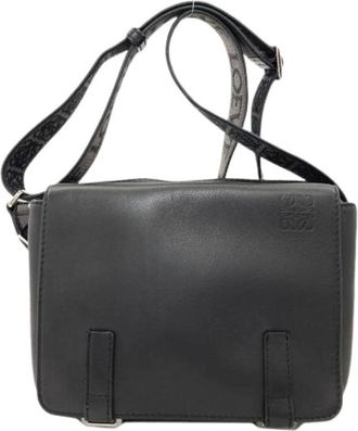 Loewe Pre-owned Shoulder bag - Dames - Vintage Schoudertas - Zwart - ONE Size - Leer - Vintage