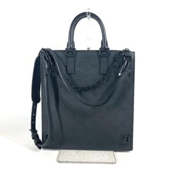 Louis Vuitton Pre-owned Vintage Shoulder Tote - Heren - Pre-owned - Zwart - Maat: ONE Size Leer
