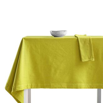 Biancoperla COLORADO Panama cotton tablecloth, Chamomile