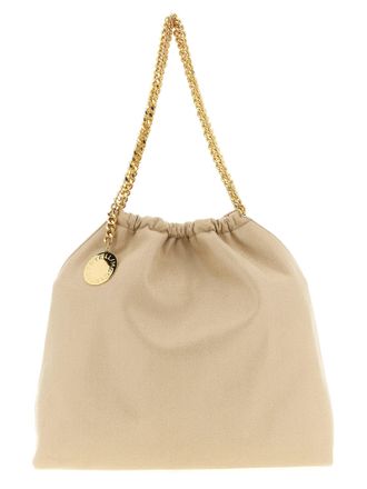 Stella McCartney Falabella Drawstring Borse A Spalla E Tracolla Beige-Donna