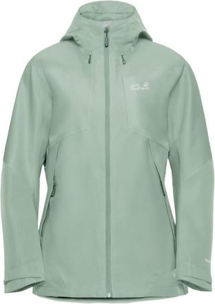 Jack Wolfskin Flextrail 2L Jacket Regenjacke f&uuml;r Damen | t&uuml;rkis