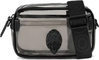 Kurt Geiger Small Kensington Vinyl Camera Crossbody Bag in Black at Nordstrom