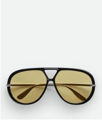 Bottega Veneta Occhiali Da Sole Aviatore Classic - Bottega Veneta