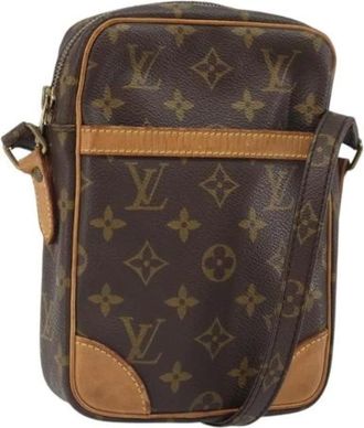 Louis Vuitton Pre-owned Cross Body Bags, female, Brown, Size: ONE SIZE Pre-owned Canvas Crossbody Bag