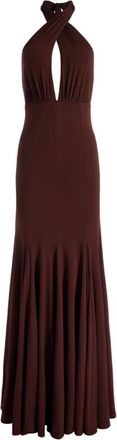 Alice & Olivia Kleedjes, Dames, Bruin, 2Xs, Evelina Jurk