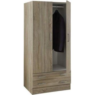 Composad Kit armadio 2a+2c cm. 82x46,5x184,5h rovere sc