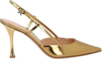 Gianvito Rossi Dames, Schoenen, Geel, Maat: 37 1/2 EU Leer