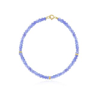 The Lovery Tanzanite Bead Bracelet