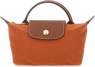 Longchamp Le Pliage Clutch Bag With Handle-Donna