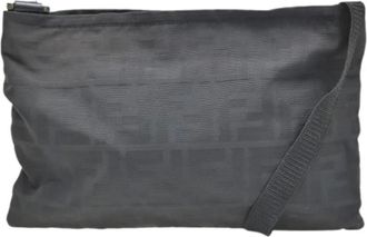 Fendi Pre-owned Cross Body Bags, female, Black, Size: ONE SIZE Pre-owned Vintage shoulder bag