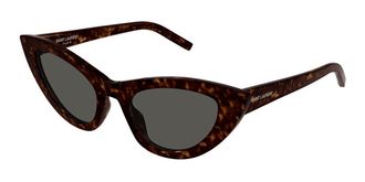 Saint Laurent SL 213 LILY 016 Womens Sunglasses Tortoiseshell Size 52