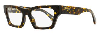 Off-white Womens Style 7X Eyeglasses OERJ07X 6000 Havana 52mm