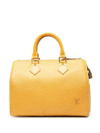 Louis Vuitton 1998 Epi Speedy 25 boston bag - women - Leather - One Size - Yellow
