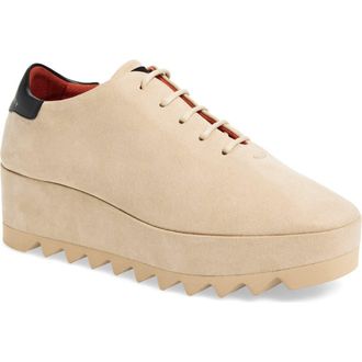 Stella McCartney Sneakelyse Platform Sneaker in Desert at Nordstrom Rack, Size 11Us / 41Eu