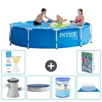 Intex Piscina Con Estructura Redonda - 305x76 Cm - 7-piezas S341