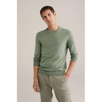 WE Fashion trui fijn gebreid lichtgroen