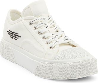 Marc Jacobs The Sneaker in White/Black at Nordstrom Rack, Size 13Us / 43Eu