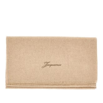 Jacquemus Tailleur scarf with logo embroidery Man One Size