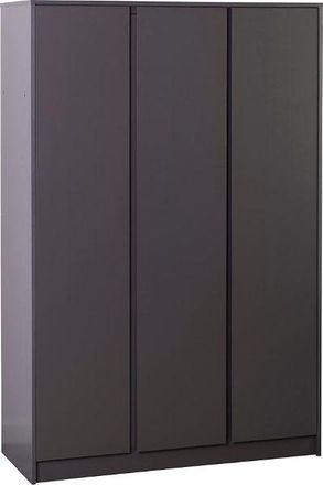 Seconique MALVERN 3 DOOR WARDROBE - GREY - SECONIQUE | TJ Hughes