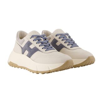 Hogan Womens H669 Sneaker White Calfskin