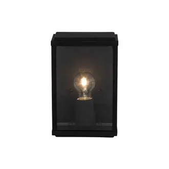 Brilliant Aplique Exterior Gaia Negro Bombilla E27 M&aacute;x 60 W