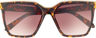 Vince Camuto 136mm Square Sunglasses in Tortoise at Nordstrom Rack