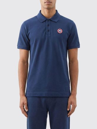 Canada Goose Polo in cotone con logo Canada Goose
