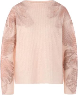 Marc Cain Gebreide trui uit Duitsland - Dames - Truien - Roze - Maat: XS Wol