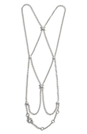 Awe Inspired Chainmail Hand Chain in Sterling Silver at Nordstrom