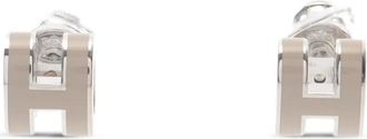 Hermès Orecchini Pop H mini anni 2010 - Argento