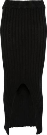 BASERANGE Mujer, Faldas, Negro, Talla: M