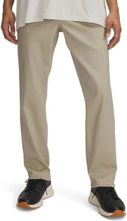 Under Armour Icon Tapered Fit 5-Pocket Pants in City Khaki at Nordstrom, Size 36 X 30