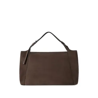 Brunello Cucinelli Sartorial Shoppper Bag In Suede
