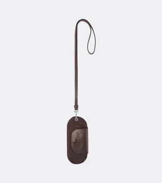 Christophe Lemaire Leather glasses case
