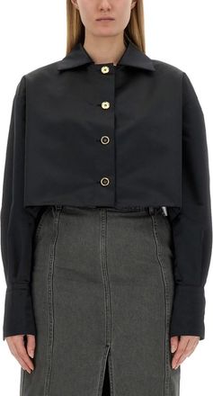 Patou Black Cropped Jacket