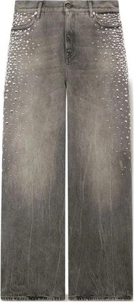 Golden Goose Wide Jeans - Dames - Loose Fit Jeans - Grijs - W26 - Jeans