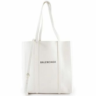 Balenciaga Pre-owned Tote Bags, female, White, Size: ONE SIZE Pre-owned Vintage Tote Bag