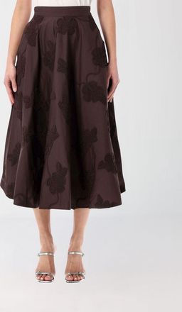 Rotate Gonna midi Rotate in cotone