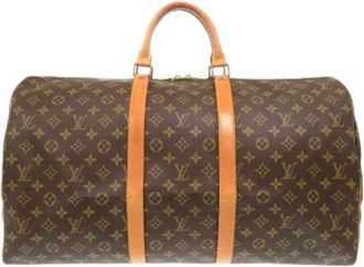Louis Vuitton Pre-owned Weekend Bags, male, Brown, Size: ONE SIZE Pre-owned Canvas louis-vuitton-bags
