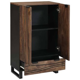 Berkfield Home Highboard 60x33.5x100 cm Solid Wood Mango in Brown