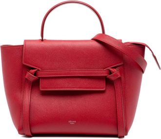 Celine Pre-owned Celine Micro Grained Calfskin Belt Bag Ladies S-AT-3197 S-SL-4107