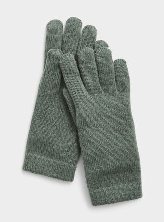 Simons Womens Pure cashmere gloves