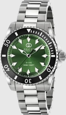 Gucci Dive Watch, 40mm, Steel, Steel