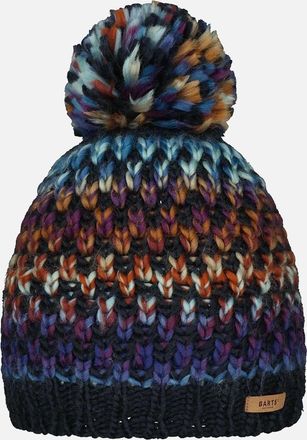 Barts Womens Barts Womens Nicole Knitted Lined Warm Winter Beanie Bobble Hat - Navy - Size: ONE size