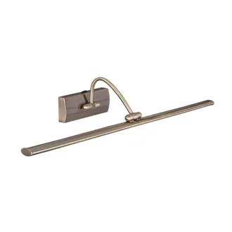 Searchlight Applique Contemporanea Barcellona Acciaio Ottone Led 10w 3000k