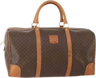 Celine Pre-owned Weekend Bags, female, Brown, Size: ONE SIZE Pre-owned Vintage Boston Bag
