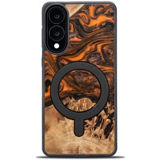 OEM Funda Bewood Unique Para Samsung Galaxy S25 Edge - Naranja Con Magsafe