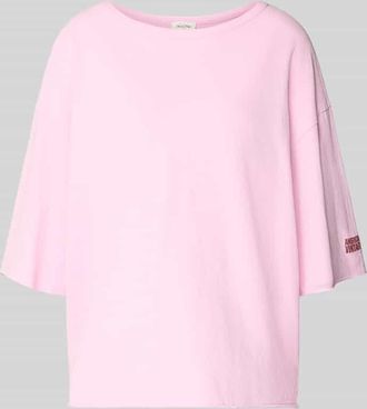 American Vintage American Vintage Oversized T-Shirt mit Label-Print Modell YKOBOW in Rosa, Gr&ouml;&szlig;e XS/S